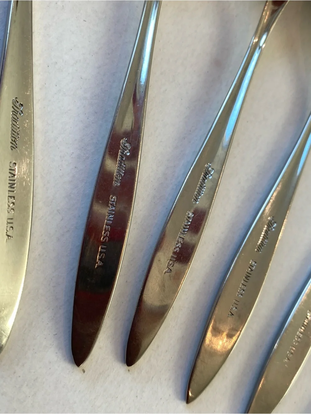 Traditions Stainless Steel Teaspoons - Set of 6
